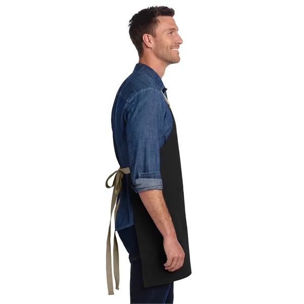Port Authority Canvas Full-Length Two-Pocket Apron
