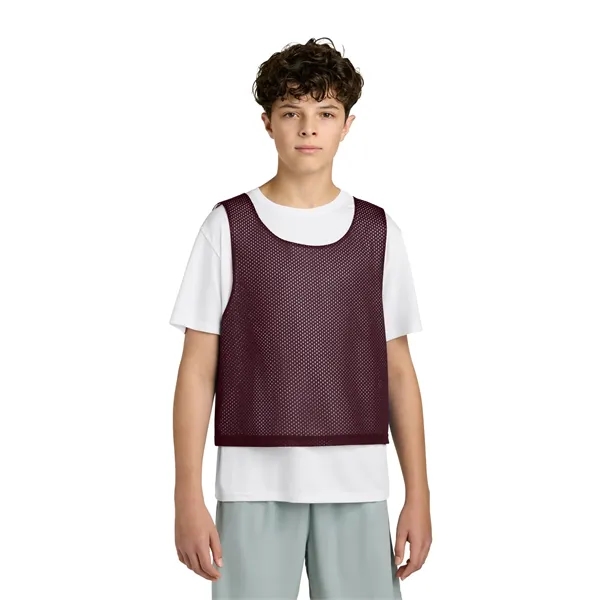 Sport-Tek Youth Lacrosse Reversible Pinnie