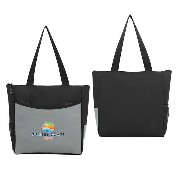 Custom Pavilion Zippered Polyester Event Tote