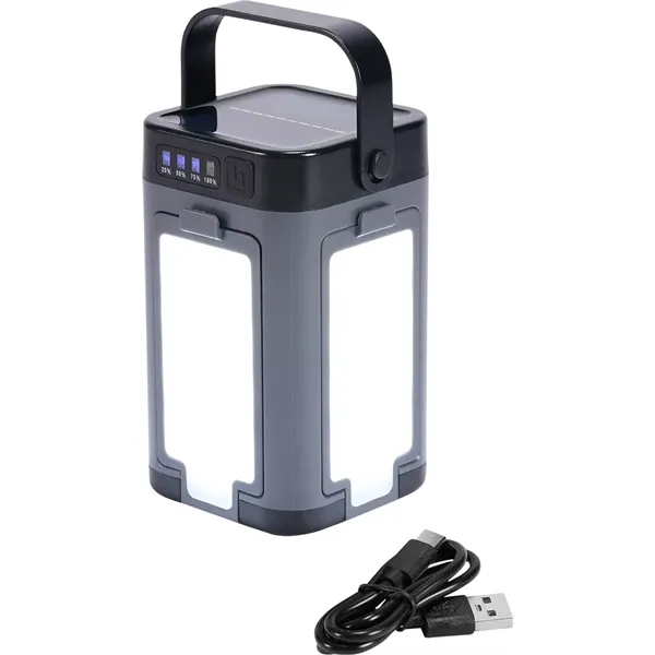 Rechargeable 4-Panel 3W LED/SMD Lantern