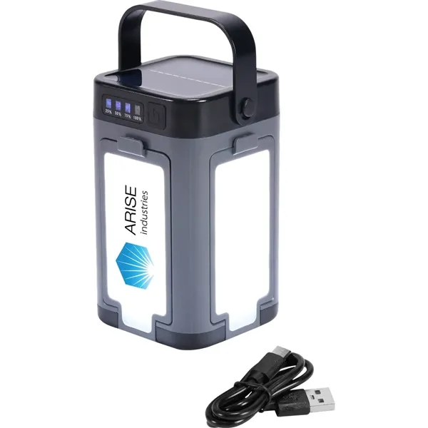 Rechargeable 4-Panel 3W LED/SMD Lantern