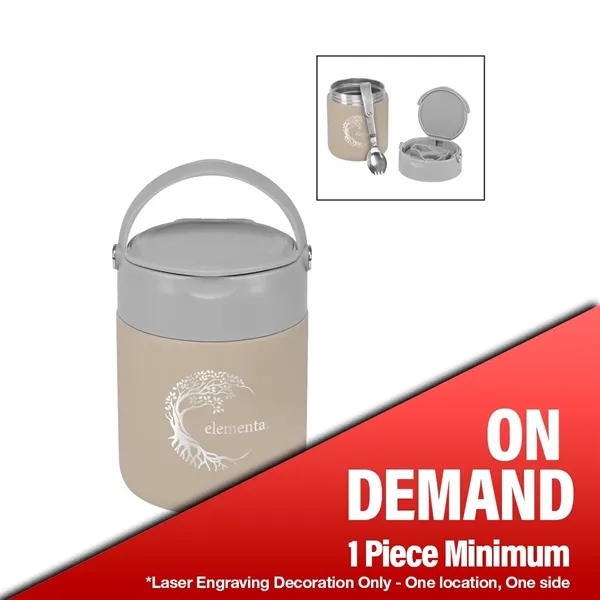 20oz Urban Peak® Vacuum Food Jar with Spork