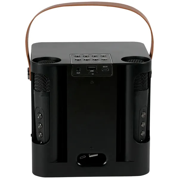 15w Karaoke Wireless Speaker with 2 mics