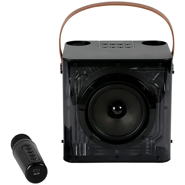 15w Karaoke Wireless Speaker with 2 mics