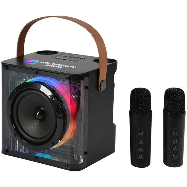 15w Karaoke Wireless Speaker with 2 mics