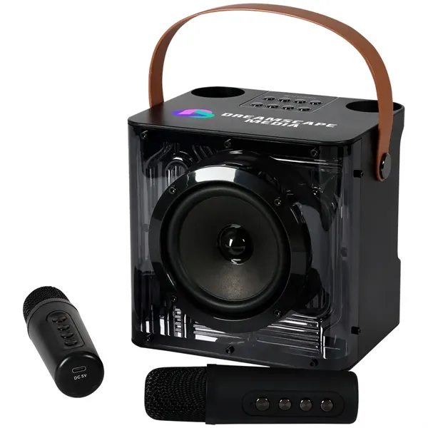 15w Karaoke Wireless Speaker with 2 mics