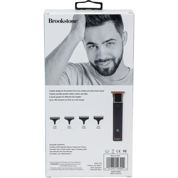 Brookstone® Square T-Blade Hair Clipper