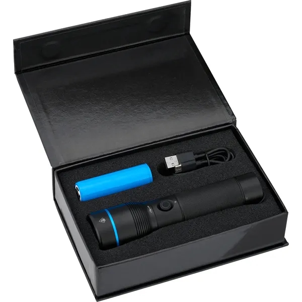 Urban Peak® Rechargeable 20W Crosshatch Flashlight