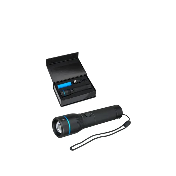 Urban Peak® Rechargeable 20W Crosshatch Flashlight