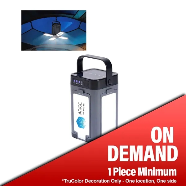 Rechargeable 4-Panel 3W LED/SMD Lantern