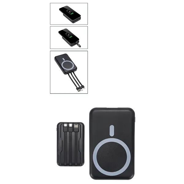 Custom Wireless Charger & Power Bank 10,000 mAh