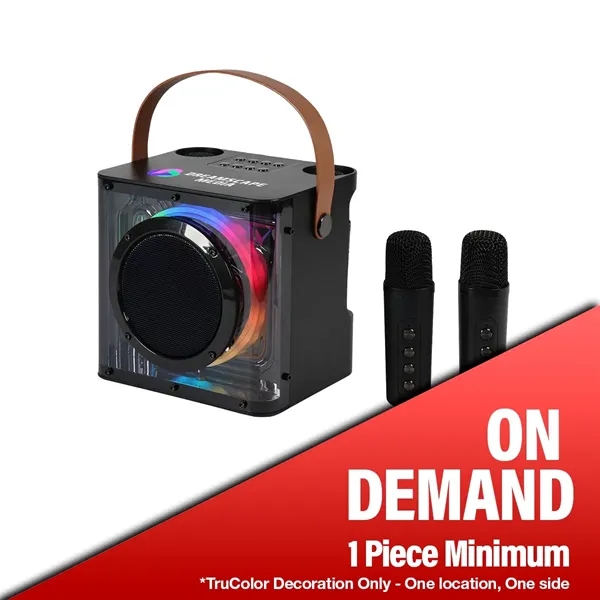 15w Karaoke Wireless Speaker with 2 mics