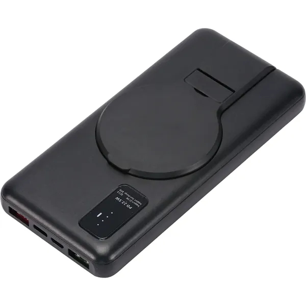 Custom Wireless Power Bank with Stand - 8,000 mAh