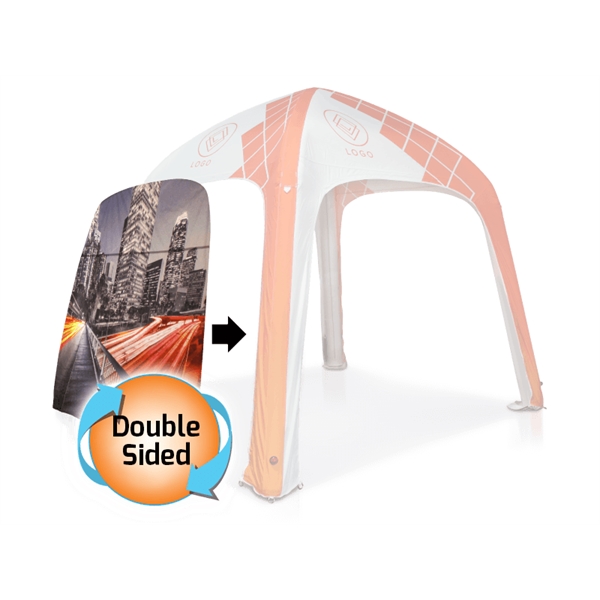 Air Tent Wall 10' Fully Printed - Double Sided - Air Tent Wall 10' Fully Printed - Double Sided - Image 0 of 1