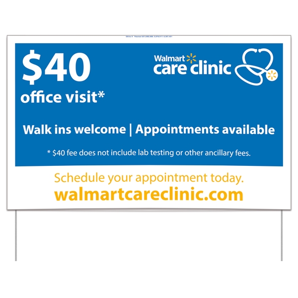 Double Sided 18 Point Poster Board Yard Sign (16" x 26") - Double Sided 18 Point Poster Board Yard Sign (16" x 26") - Image 0 of 0