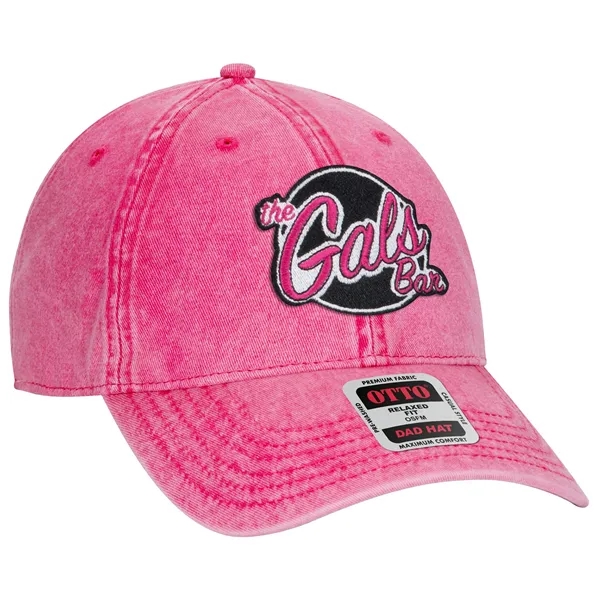 6 Panel Snow Washed Superior Cotton Twill Baseball Cap