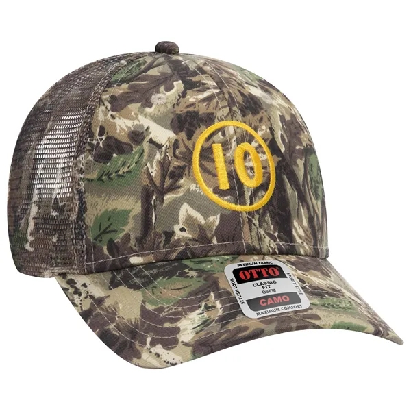 6 Panel Low Profile Mesh Back Hat