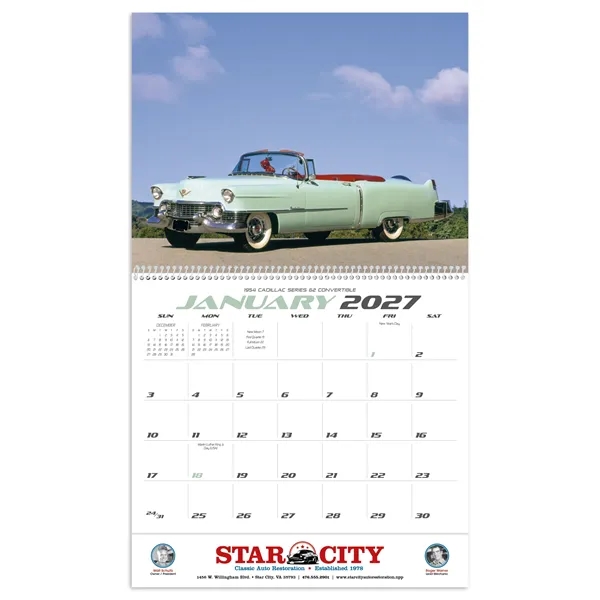 Triumph® Calendars Classic Cars Calendar