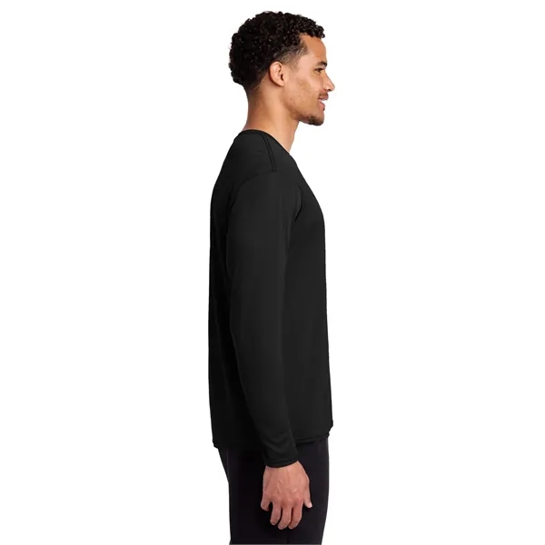 Port & Co Long Sleeve Performance Tee.