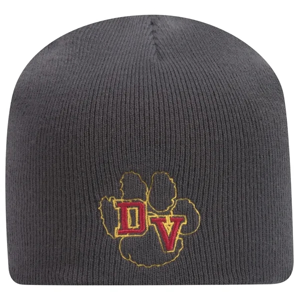 Acrylic Knit 8" Beanie