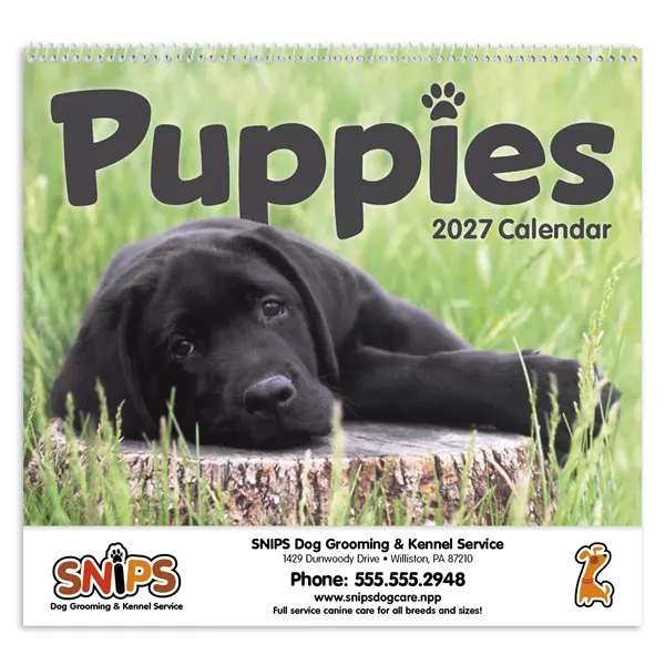 Triumph® Calendars Puppies Calendar