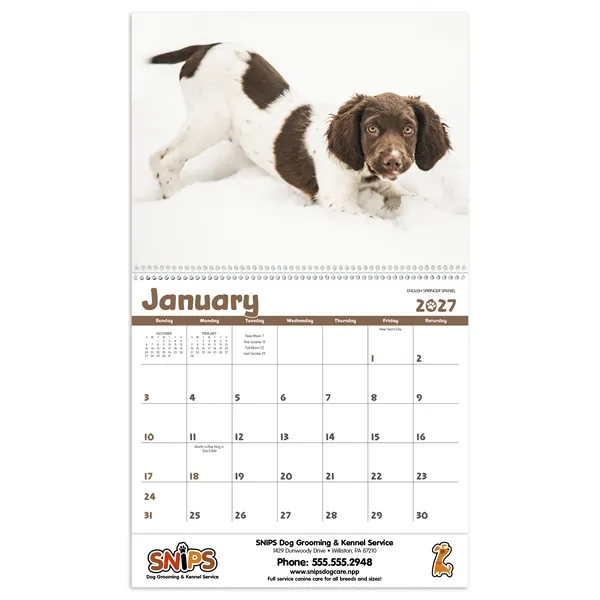 Triumph® Calendars Puppies Calendar