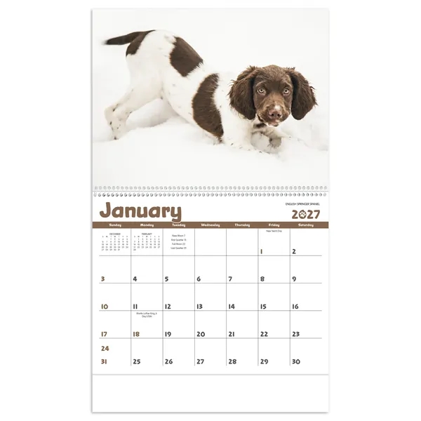 Triumph® Calendars Puppies Calendar