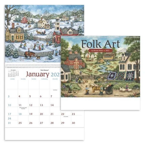 Triumph® Calendars Folk Art Calendar