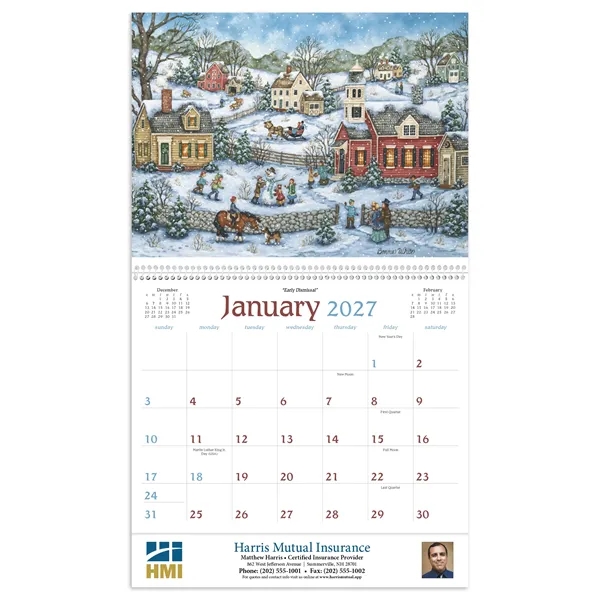 Triumph® Calendars Folk Art Calendar