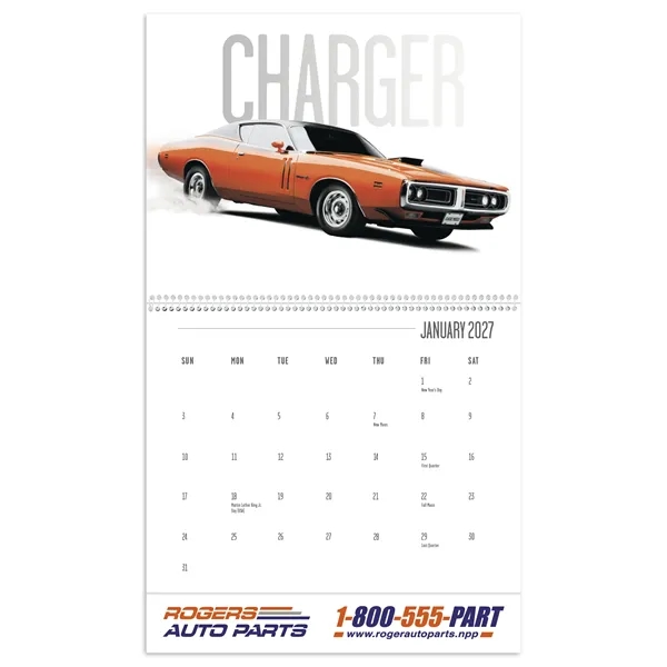 Triumph® Calendars Classic Muscle Cars Calendar