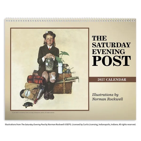 Triumph® Calendars The Saturday Evening Post Illustration...