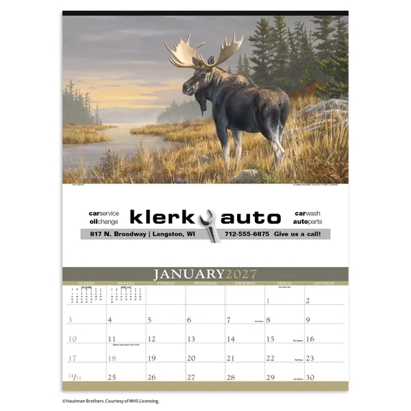 Triumph® Calendars Wildlife Art by the Hautman Brothers C...
