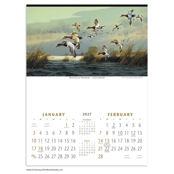 Triumph® Calendars North American Waterfowl Calendar