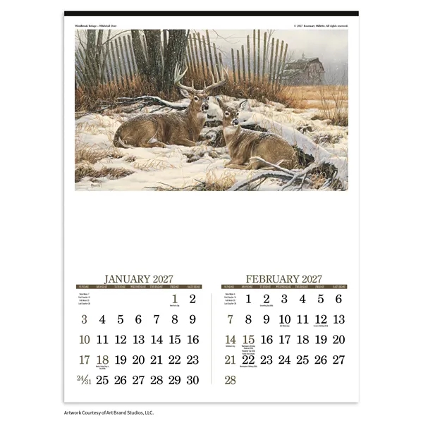Triumph® Calendars Wildlife Art Calendar