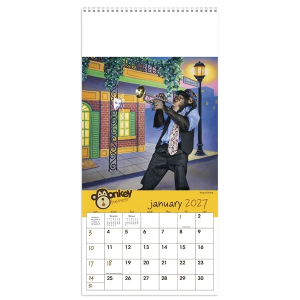 Triumph® Calendars Monkey Business Calendar