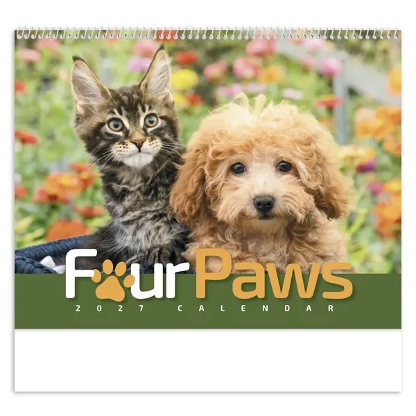 Products Four Paws Appointment Calendar - Spiral