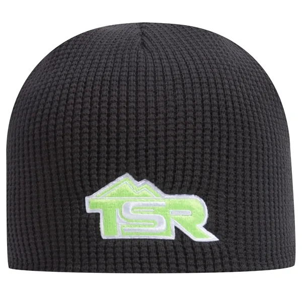 Custom Acrylic 8" Waffle Knit Beanie