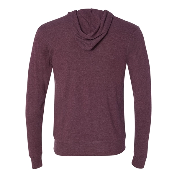 BELLA + CANVAS Triblend Lightweight Full-Zip Hooded Long ... - BELLA + CANVAS Triblend Lightweight Full-Zip Hooded Long ... - Image 30 of 33