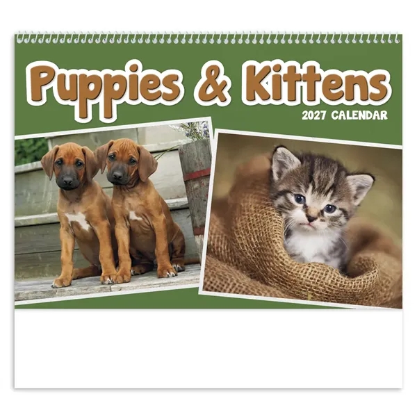 Triumph® Calendars Puppies & Kittens Pocket Calendar