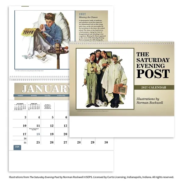 Triumph® Calendars The Saturday Evening Post Pocket Calendar