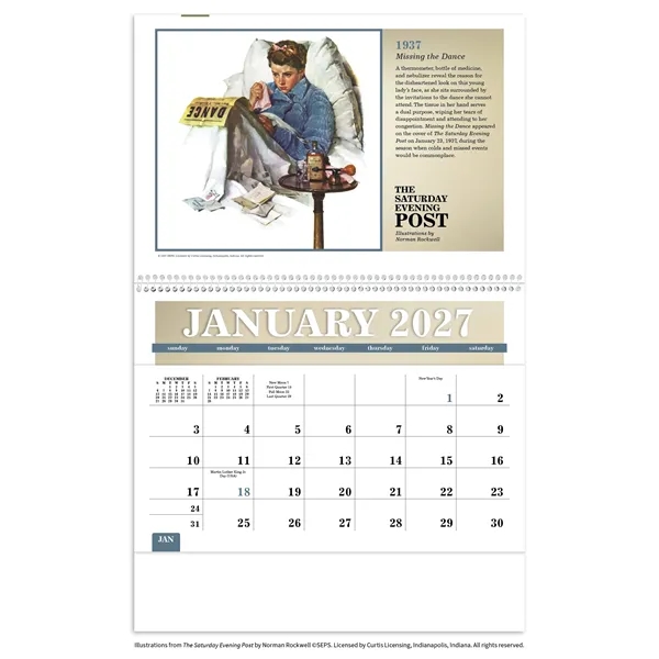 Triumph® Calendars The Saturday Evening Post Pocket Calendar