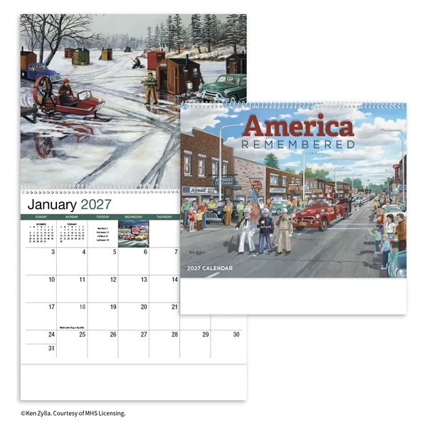 Products America Remembered Appointment Calendar - Spiral