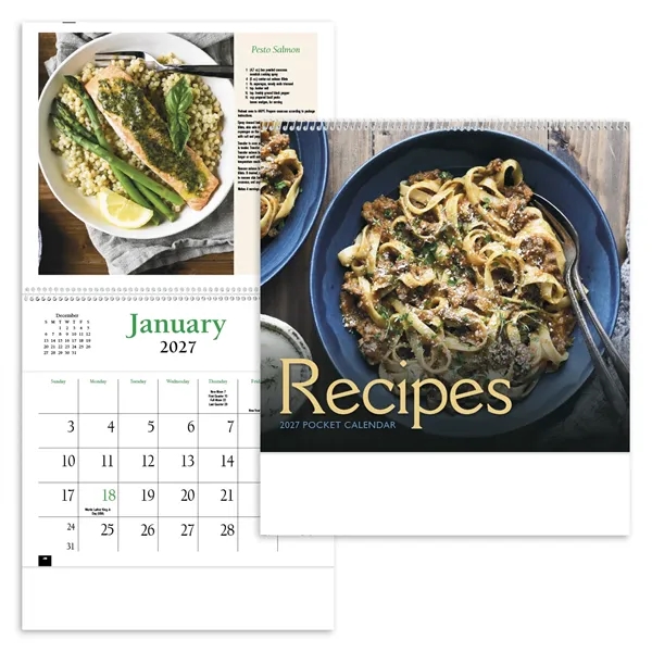 Products Recipe Pocket Calendar