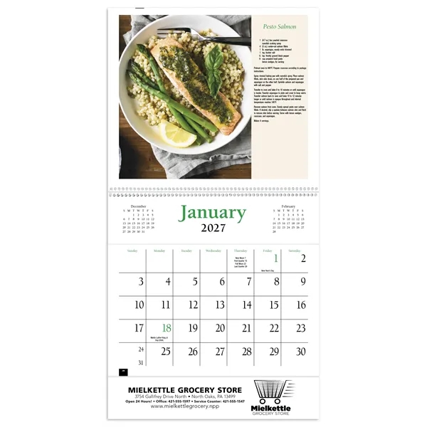 Products Recipe Pocket Calendar