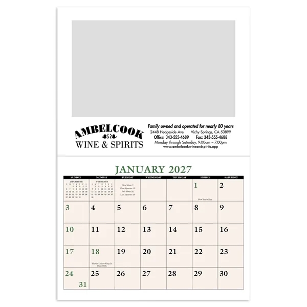 Triumph® Calendars Home Recipe Calendar