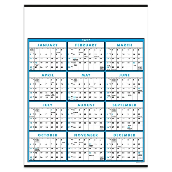 Triumph® Calendars Span-A-Year Non-Laminated Calendar