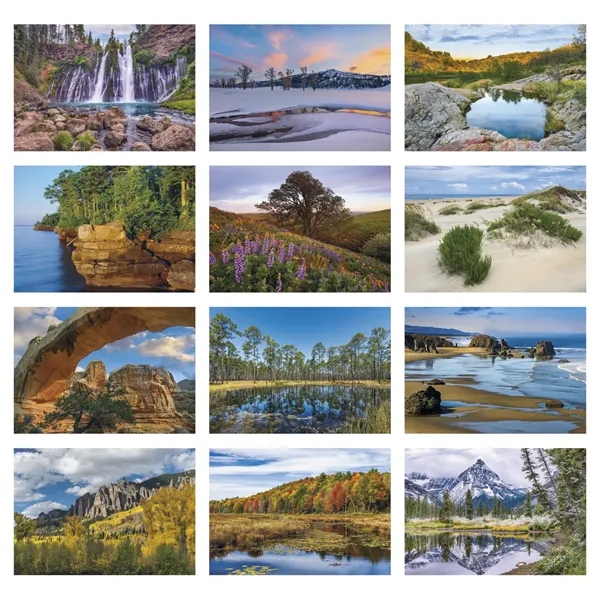 Products Scenic America® Executive-White Ad Calendar