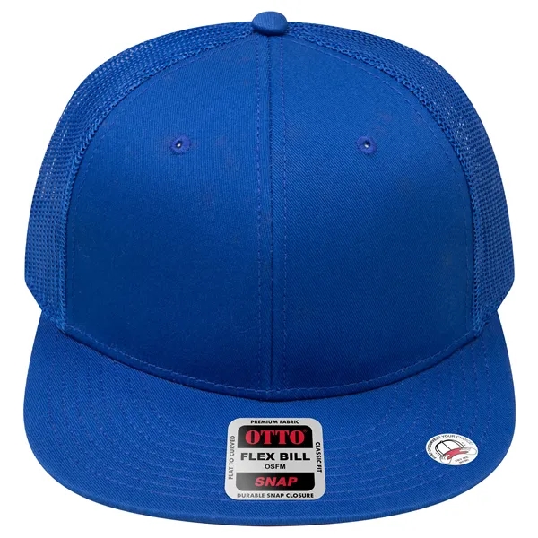 Custom Cotton Blend 6 Panel Mesh Back Hat
