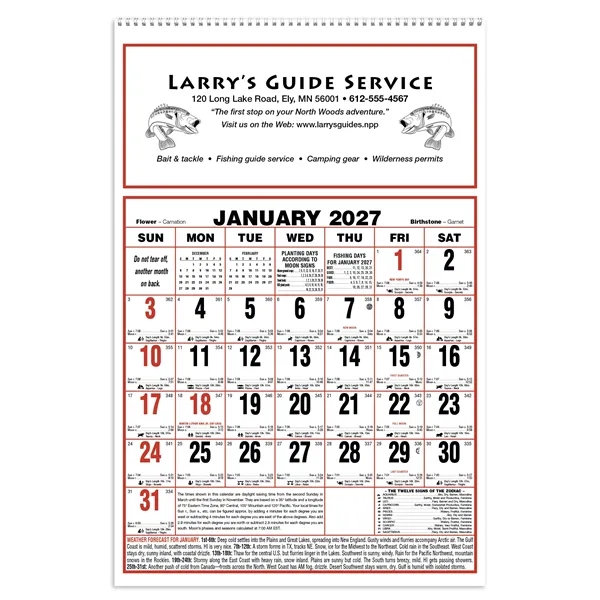 Triumph® Calendars Large Almanac