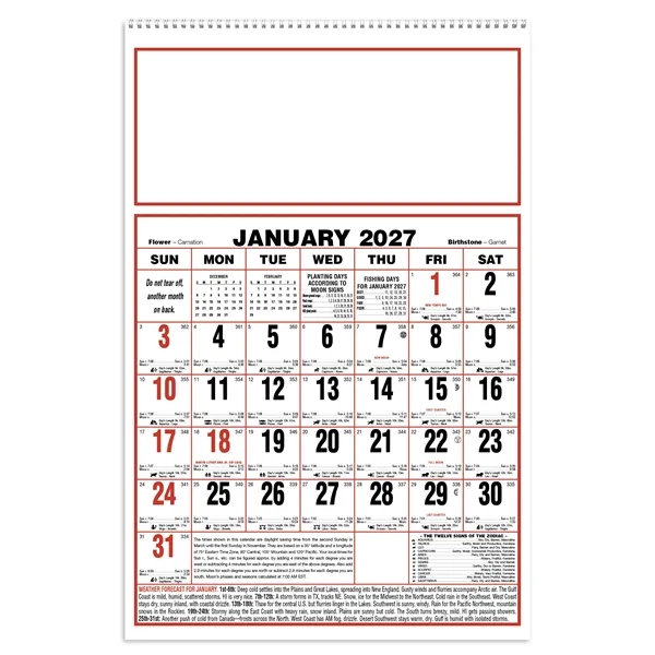 Triumph® Calendars Large Almanac